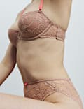Ida Lace Wired Minimiser Bra Set C-G