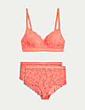 Cleo Lace Non Wired Plunge Bra Set