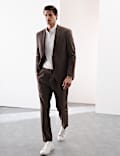 Tailored Fit Wool Blend Performance Suit