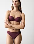 Boston Microfibre Wired Push Up Balcony Bra Set