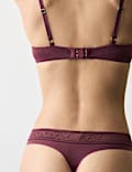 Ensemble soutien-gorge à balconnet push-up Boston à armatures en microfibre