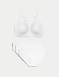 Shape Define™ Non Wired Full Cup T-Shirt Bra Set A-E