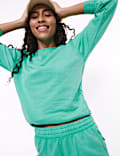 Pure Cotton Lounge Sweatshirt Set