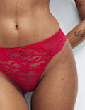 Jasmine Lace Trim Non Wired Bralette Set F+