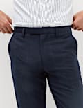 2 Piece Regular Fit Pure Wool Checked Suit