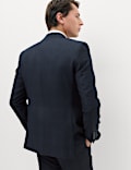 2 Piece Regular Fit Pure Wool Checked Suit