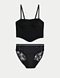 Cleo Lace Corset Set