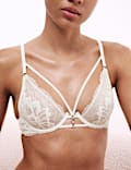 Lindy Lace Wired Plunge Bra Set A-E