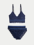 Cleo Lace Non Wired Bralette Set