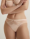 Silk & Lace Set with Minimiser Bra