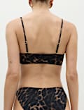 Printed Bandeau Bikini Set