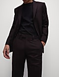 Tailored Fit Wool Rich Suit