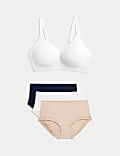 Soutien-gorge Flexifit™ sans armatures, bonnets emboîtants A&nbsp;à&nbsp;F
