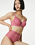 3pk Lace & Mesh Wired Balcony Bras Set A-E
