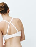 Asta Cotton Blend Non Wired Plunge Bra Set A-E