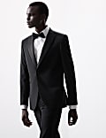 Tailored Fit Wool Blend Tuxedo Suit