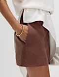 Linen Waistcoat & Short Set