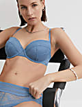 Marseilles Lace Wired Balcony Bra Set A-E