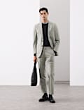 Tailored Fit Italian Wool Blend Performance Suit