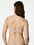 Silk & Lace Wired Balcony Bra Set F-H