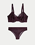 Marseilles Lace Wired Balcony Bra Set F-H