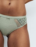 Mesh Wired Extra Support Bra Set F-J
