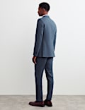2 Piece Tailored Fit Pure Wool Moulin&eacute; Suit