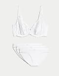 Wildblooms Wired Full Cup Bra Set A-E