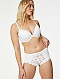 Lace Wired Push-Up Bra Set A-E