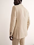 Tailored Fit Linen Blend Suit