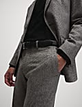 Tailored Fit Wool Blend Donegal Suit