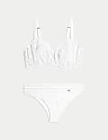 Soutien-gorge à balconnet, armatures et dentelle de Marseille, bonnets&nbsp;G&nbsp;à&nbsp;K