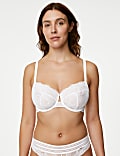 Marseilles Lace Wired Balcony Bra Set F-H