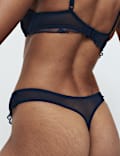 Helena Embroidered Wired Plunge Bra Set A-E