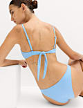 Underwire Padded Tie Detail Bikini Set