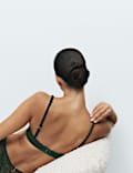 Lace Wired Balcony Bra Set A-E
