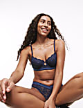 Cleo Lace Wired Balcony Bra Set A-E