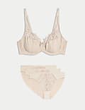 Amelia Lace Wired Full Cup Bra Set A-E