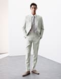 Tailored Fit Italian Performance Linen Blend Suit