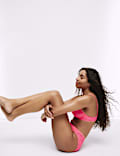 Hanna Glossie Wire Demi Cup Bra Set A-E