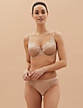 Wild Blooms Underwired Full Cup Bra Set A-E