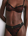 Evora Embroidery Wired Balcony Bra Set A-E