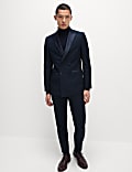 Slim Fit Double Breasted Tuxedo Suit