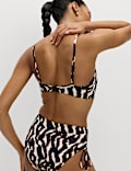 Plunge-bikiniset met print