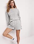 Cool Comfort™ Embroidered Lounge Sweatshirt Set