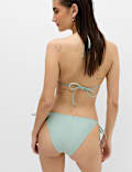 Sheen Triangle Bikini Set