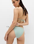 Sheen Triangle Bikini Set
