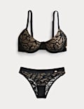 LaceWear Wired Demi Cup Bra Set A-E
