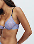 Anna Lace Wired Plunge Bra Set A-E