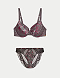 Mimosa Silk & Lace Wired Full Cup Bra Set A-E